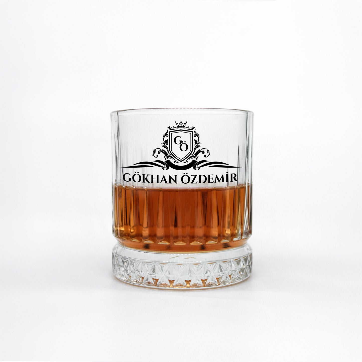 Royal Paradise - Premium Kutulu Kişiye Özel Tekli Viski Kadehi