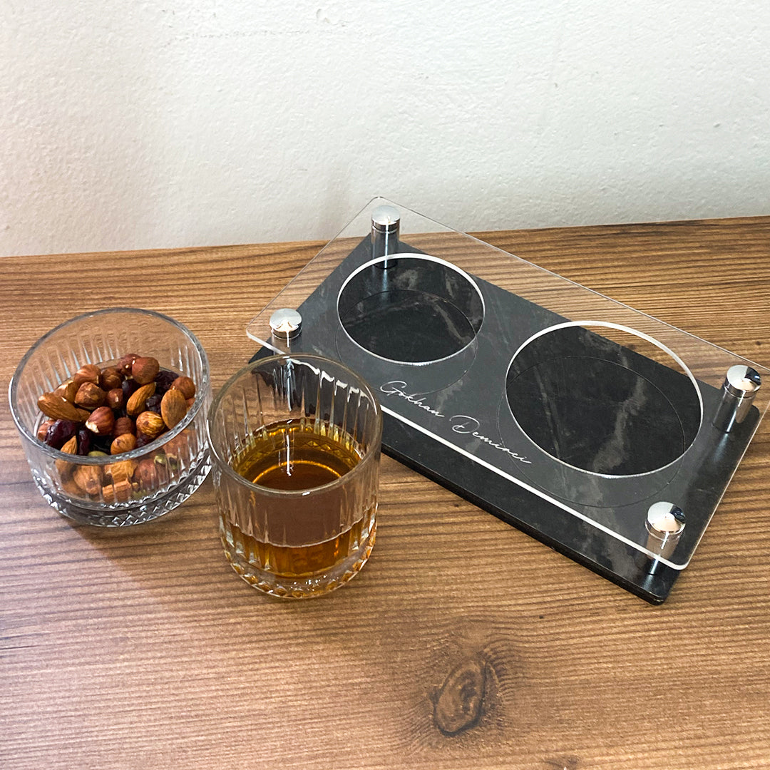 Viski Keyif Sunumu - Kişiye Özel Viski & Çerezlik Sunumu