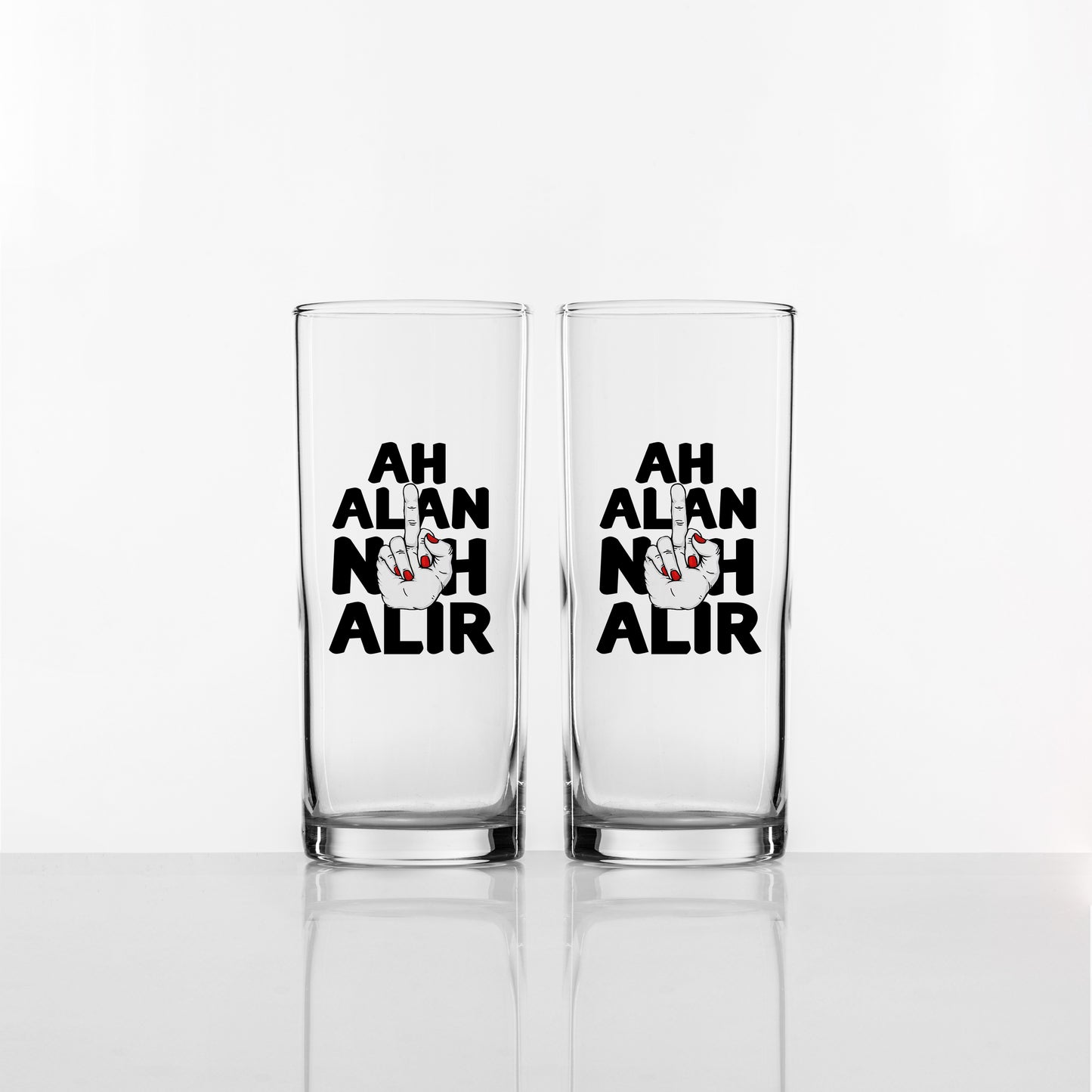 Ah Alan Nah Alır - İkili Rakı Kadehi