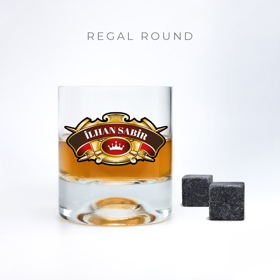 Regal Round - Simple Tekli Viski Kadehi