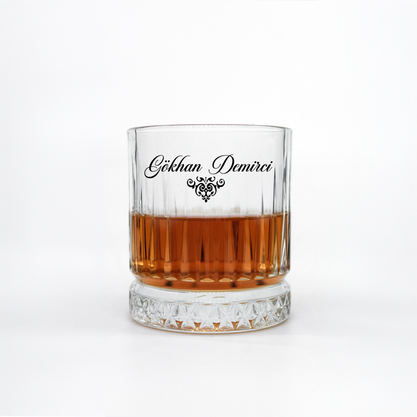 Black Paradise - Premium Kutulu Kişiye Özel Tekli Viski Kadehi