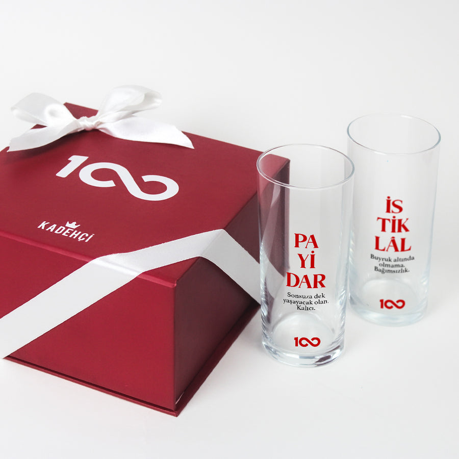 100. Yıl Özel Rakı Kadehi Seti - Sınırlı Sayıda
