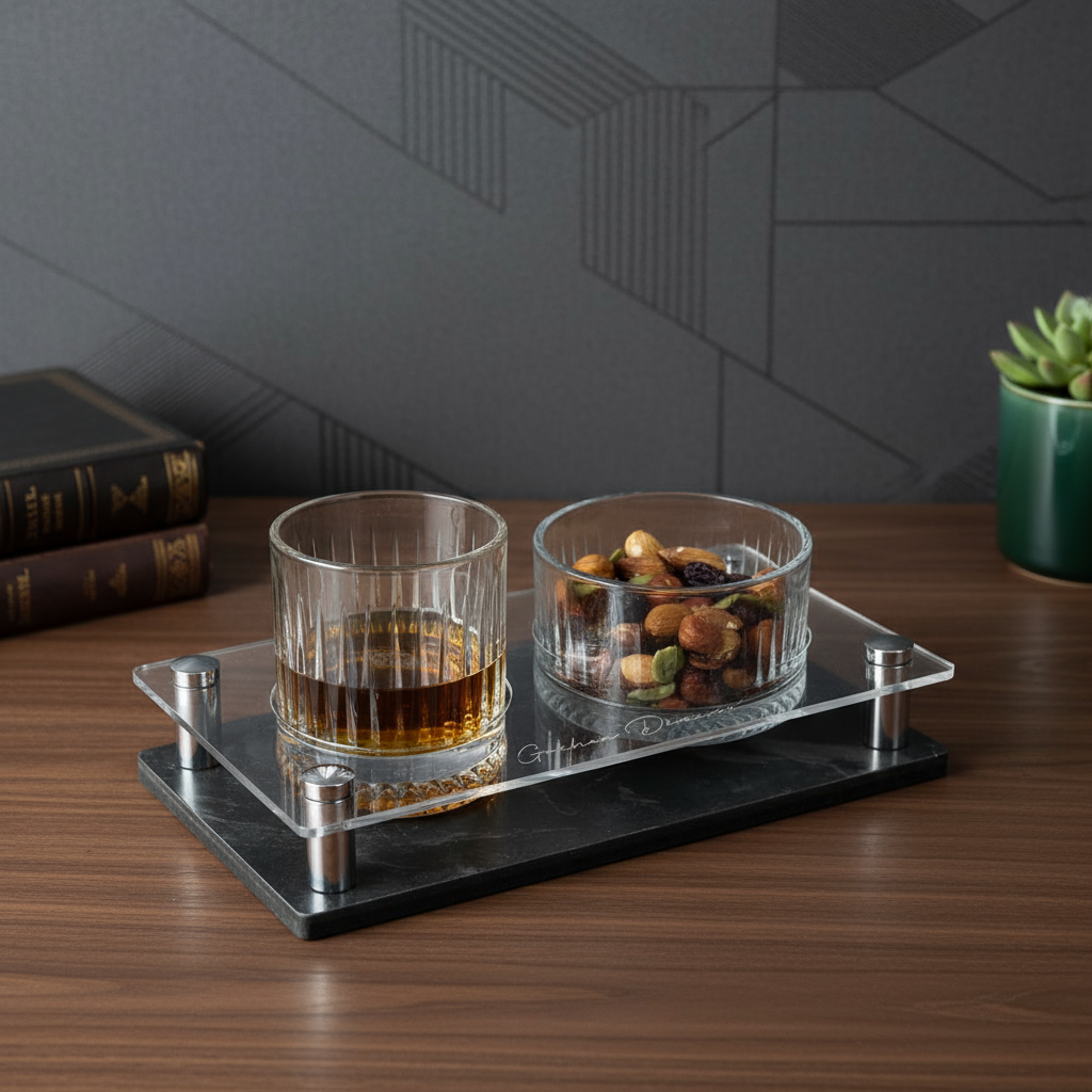 Viski Keyif Sunumu - Kişiye Özel Viski & Çerezlik Sunumu