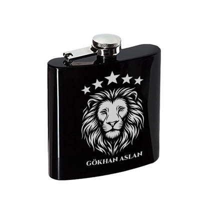 #25 Aslan - Çelik İçki Matarası