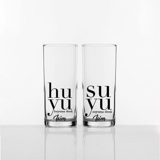 Huyu Huyuma Denk, Suyu Suyuma Denk - İkili Rakı Kadehi