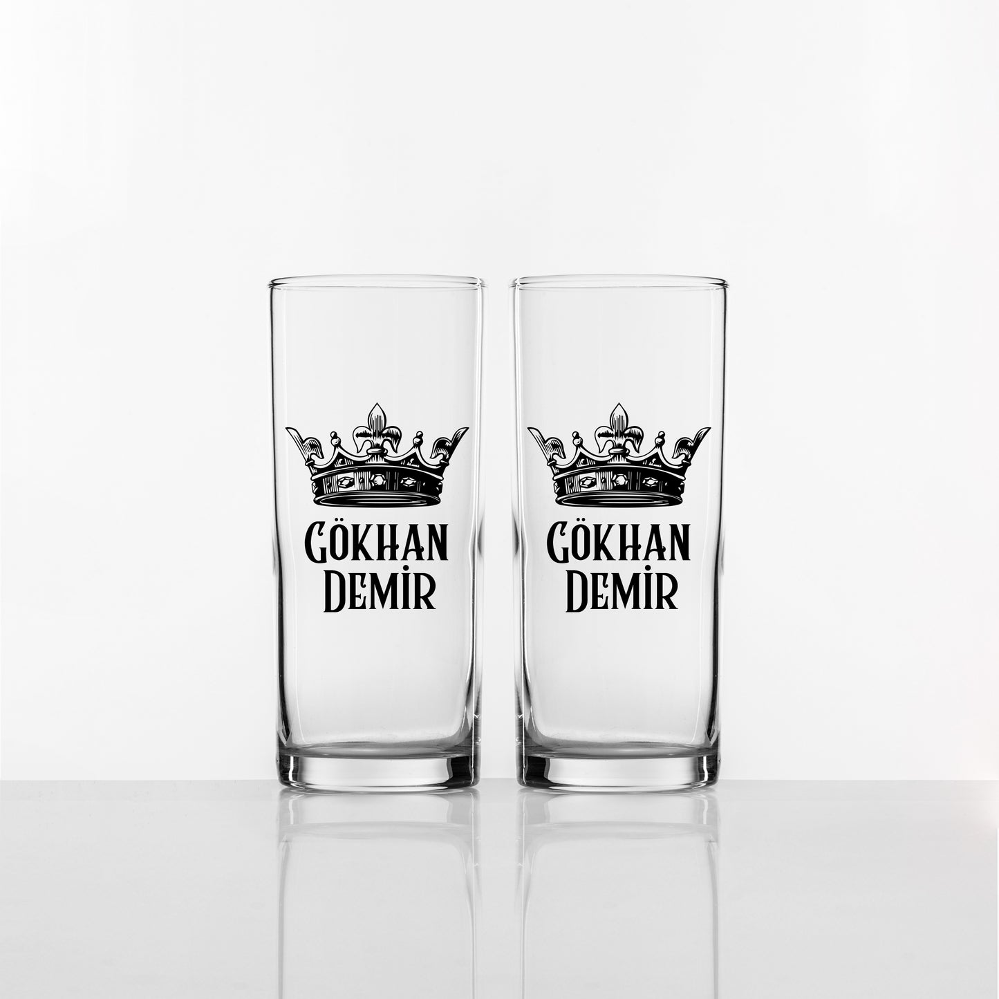 KING - İkili Rakı Kadehi